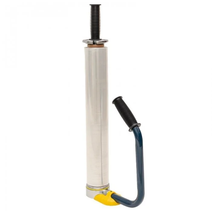 Dispenser Metalic Pentru Folie Stretch Utilizare Manuala, Material Metal, Culoare Galben-Folie Stretch, Legare Si Paletizare