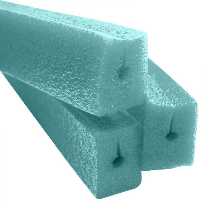 Profil Din Spuma PEE, Tip Edge Vetro Lungime 1 m, Ambalare Bara / 1m, Dimensiuni A-B-C-D 25 x 17 x 4 x 35 mm, Culoare Verde, ...