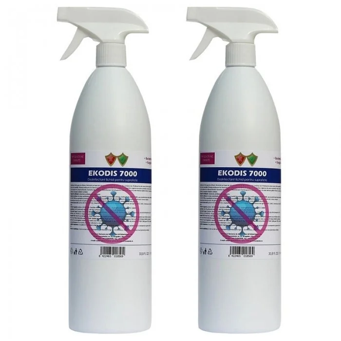 Solutie Dezinfectanta Pentru Suprafete Aspect Lichid, Cantitate 1 buc, Volum Litri 5, Culoare Incolor-Articole Menaj Si Prote...