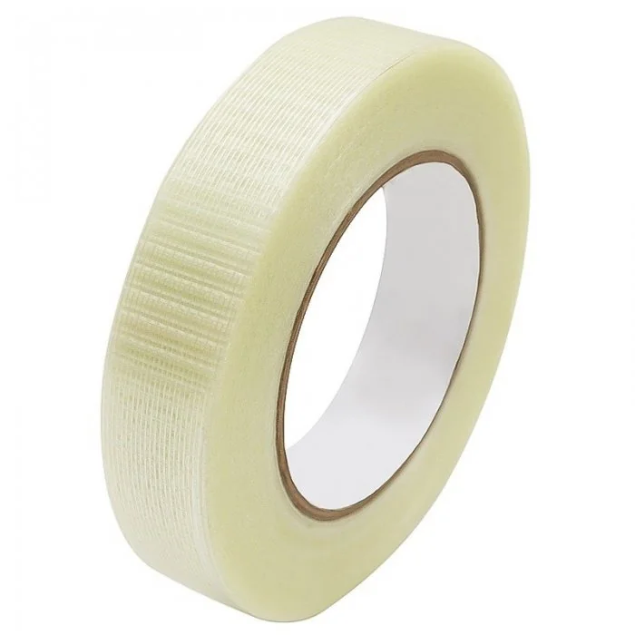 Banda Adeziva Ranforsata Lungime 50 m, Latime 50 mm, Culoare Transparent, Tip Ranforsare Bidirectional-Benzi Adezive Uz Indus...