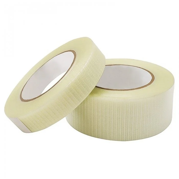 Banda Adeziva Ranforsata Lungime 50 m, Latime 25 mm, Culoare Transparent, Tip Ranforsare Bidirectional-Benzi Adezive Uz Indus...