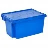 Container Cu Capac Atasat Dimensiune Interioara 490 x 345 x 270 mm, Dimensiune Exterioara 600 x 400 x 300 mm, Volum Litri 46,...