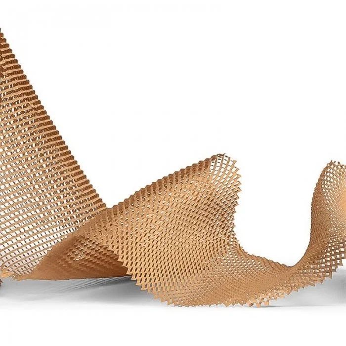 Hartie Kraft Honeycomb Economy 70 g Lungime 100/170M m, Latime 400 mm, Culoare Natur, Gramaj 70 gr-Hartie Pentru Ambalare