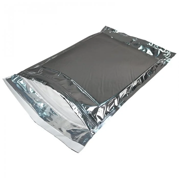 Punga Termoizolanta Medi Zip Pack, Optiune De Gel Eutectic Integrat Dimensiuni 250 x 350 mm, Culoare Argintiu, Tip Fara Gel-P...