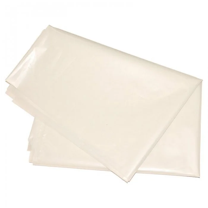 Saci si Huse Exhaustor Colectori Grosime 20 my, Dimensiuni (630 + 2 X 200) X 650 mm, Material LDPE Virgin, Culoare Transparen...