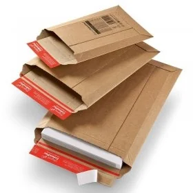 Plicuri Cartonate Cu Autosigilare ColomPac ® Format B5, Dimensiuni 185 x 270 mm, Clapeta 50 mm, Culoare Maro-Plicuri Din Carton