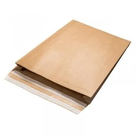 Plic Curierat Din Hartie Cu Autosigilare Pliu 160 mm, Dimensiuni 340 x 420 mm, Gramaj 110 gr/mp, Culoare Natur, Buc / Pachet ...