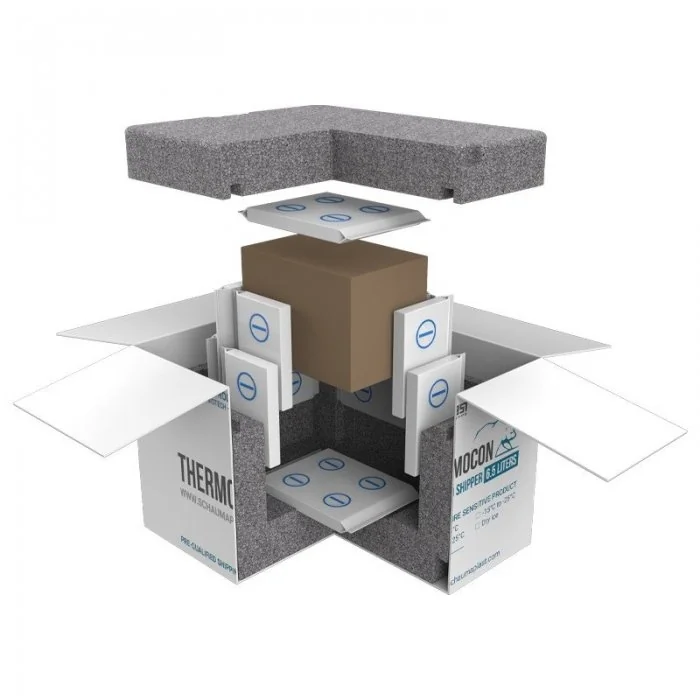 Cutii Termoizolante Pentru Expedieri In Conditii De Temperatura Controlata, Inghetat, -15°C Dimensiune Interioara 283 X 193 X...