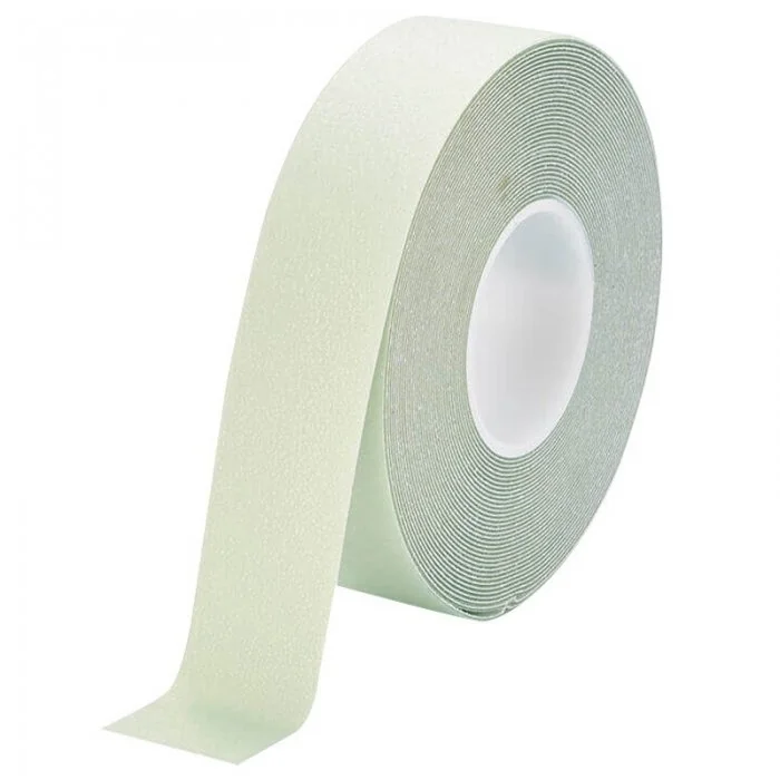 Banda Adeziva Antialunecare Fluorescenta Lungime 50 m, Latime 50 mm, Culoare Fluorescent, Tip Premium, Buc / Pachet 10-Benzi ...