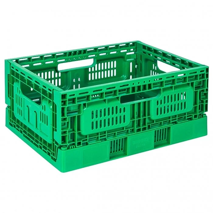 Lada Pliabila Cu Pereti Ventilati Dimensiune Interioara 575 x 370 x 150 mm, Dimensiune Exterioara 600 x 400 x 155 mm, Materia...