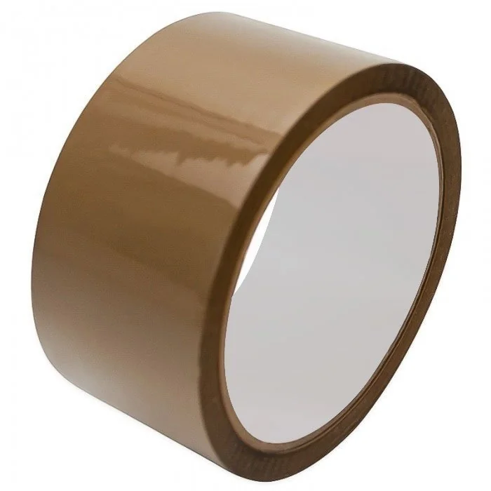 Banda Adeziva Acrilica Lungime 82 m, Adeziv Acrilic, Latime 48 mm, Culoare Maro, Silentios Nu-Benzi Adezive Pentru Ambalare