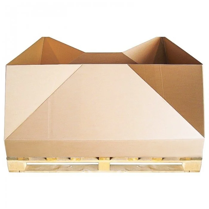 Kit Cutie Pe Palet Din Lemn Lungime 1450 mm, Latime 1140 mm, Inaltime 660 mm, Culoare Natur, Tip Carton CO5-Kituri Carton