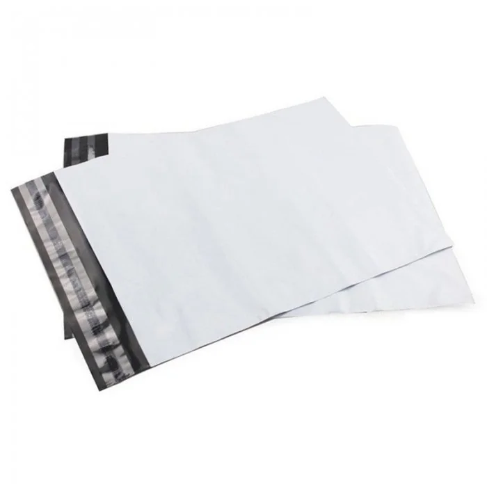 Plic Curierat Standard Dimensiuni 550 x 750 mm, Clapeta 50 mm, Culoare Alb / Negru, Buc / Pachet 50-Plicuri Si Pungi Curierat