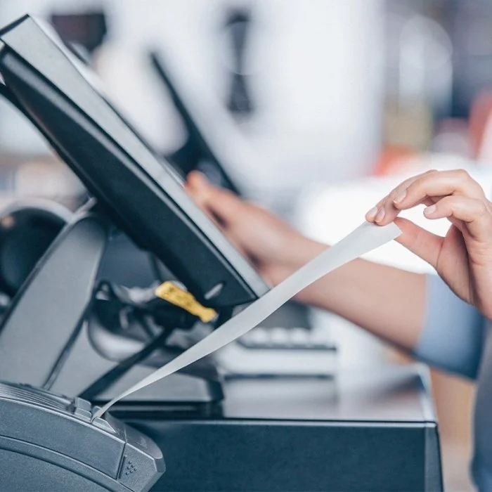 Role Hartie Termica Pentru POS, ⌀ 12 mm Lungime 40 m, Latime 79 mm, Diametru Interior 12 mm-Role Termice