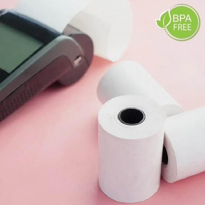 Role Hartie Termica Pentru POS, ⌀ 12 mm Lungime 25 m, Latime 57 mm, Diametru Interior 12 mm-Role Termice