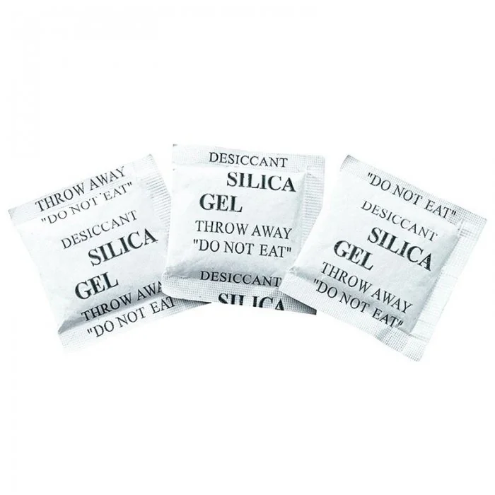 Silica Gel Desicant Dimensiune Sac 130 x 90 mm, Unitati Desicare 1, Greutate Plic 30g kg, Performanta Absorbtie Vapori 6 g, B...
