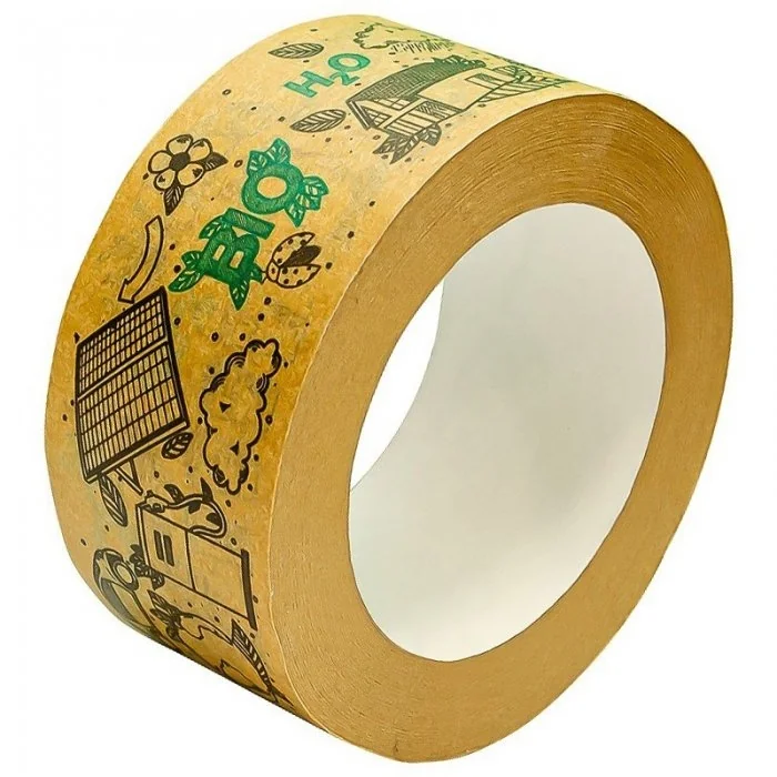 Banda Personalizata Hartie Lungime 50 m, Adeziv Solvent, Numar Culori 2 Culori, Latime 50 mm, Tip Imprimare Pe Suprafata, Cul...