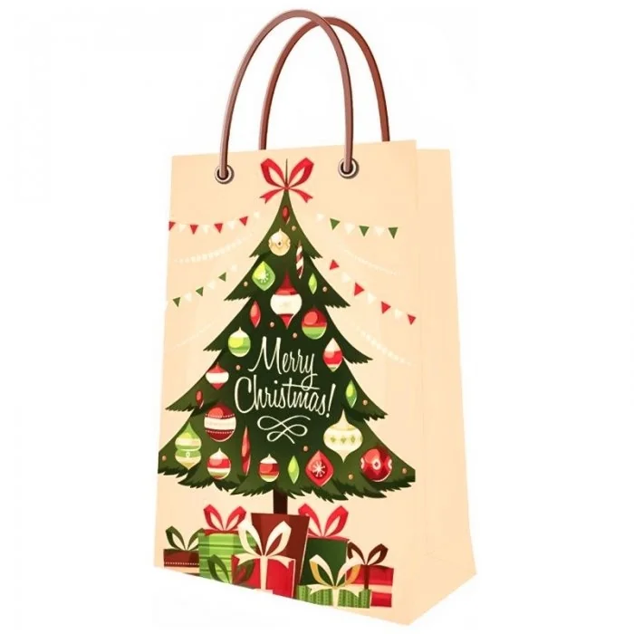 Pungi Pentru Cadouri, Personalizate, Aspect Lucios, 190 g/mp Plastifiere Lucioasa, Dimensiuni mm (L × l × h) 150 x 260 x 85, ...