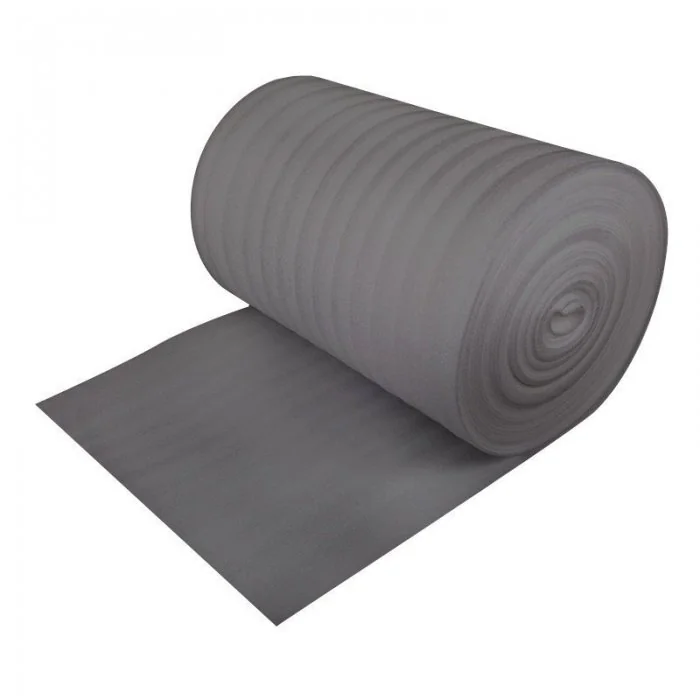 Folie Polietilena Expandata Lungime 50 m, Latime 1000 mm, Grosime 2 mm, Culoare Negru-Polietilena Expandata, Polipropilena Si...