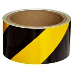 Banda Delimitare Reflectorizanta Lungime 10 m, Latime 25 mm, Culoare Albastru, Buc / Pachet 10-Benzi Adezive Pentru Marcare