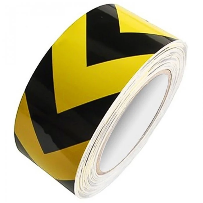 Banda Delimitare Reflectorizanta Lungime 10 m, Latime 25 mm, Culoare Albastru, Buc / Pachet 10-Benzi Adezive Pentru Marcare