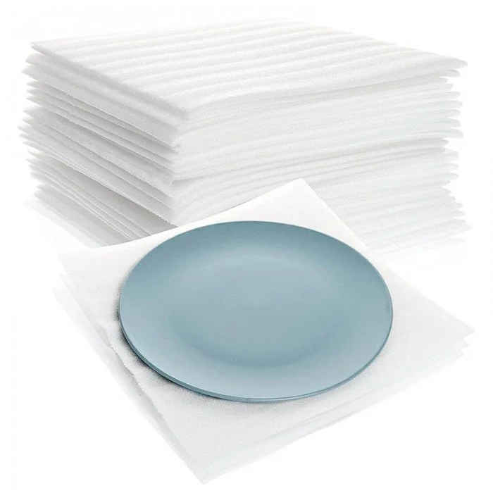 Format Din Polietilena Expandata Lungime 1000 mm, Latime 200 mm, Grosime 0.8 mm, Culoare Alb, Buc / Pachet 250-Polietilena Ex...