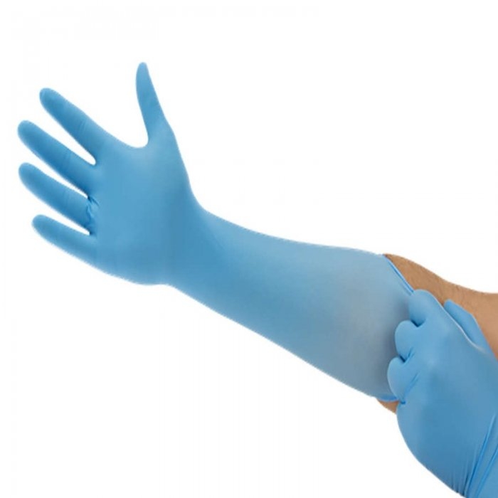 Manusi Unica Folosinta Material Nitril Marimi S, Material Nitril, Culoare Albastru, Buc / Pachet 100-Articole Menaj Si Protec...
