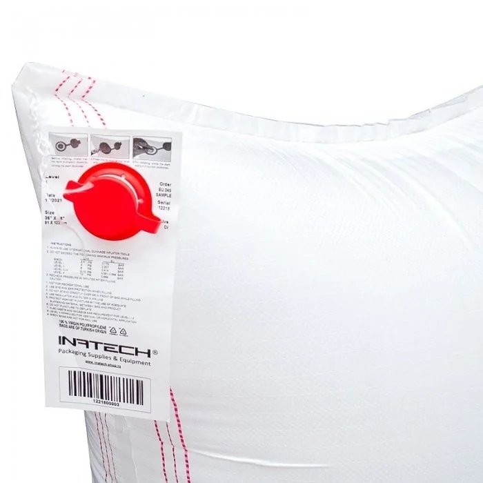 Saci Gonflabili Din Polipropilena Nivel 2, Lungime 900 mm, Latime 600 mm, Material Tesatura PP, Culoare Alb, Buc / Pachet 10-...