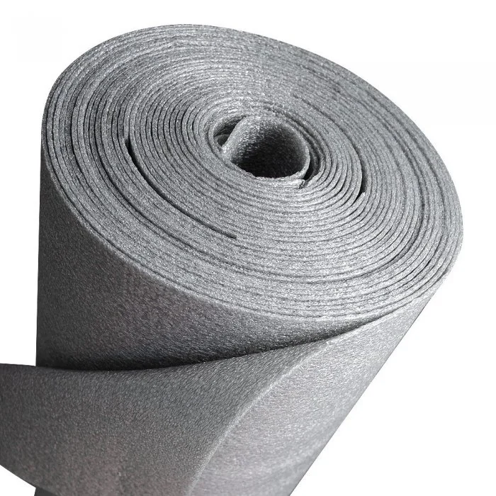 Folie Polietilena Expandata Parchet Lungime 100 m, Latime 1000 mm, Grosime 3 mm, Culoare Gri-Folie Si Placa Polietilena Expan...