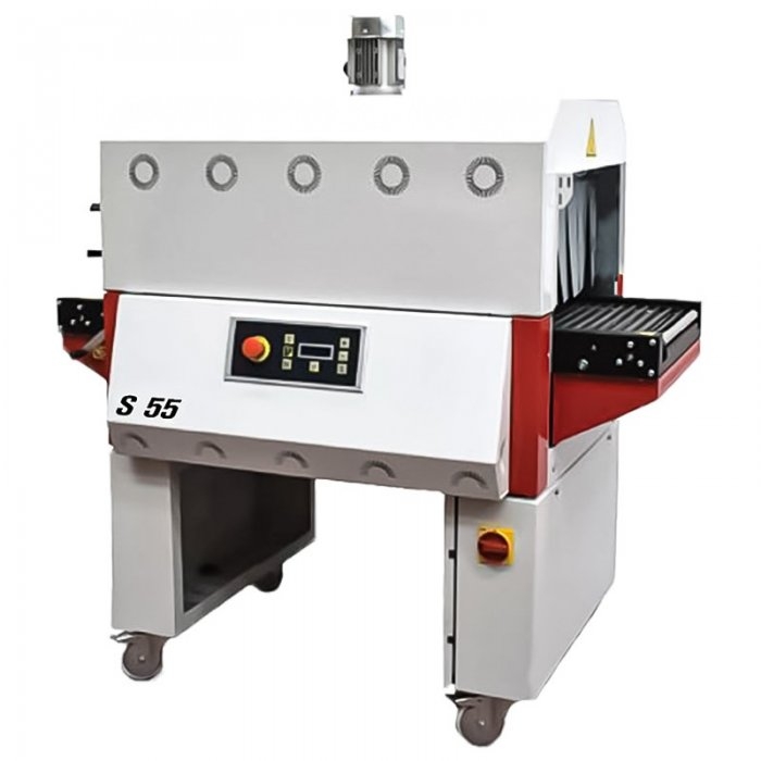 Tunel de Ambalat S55 Dimensiune Pachet 400 (L) x 230 (h) mm, Dimensiuni mm (L × l × h) 1310 x 835 x 1440, Putere 8000 W, Greu...