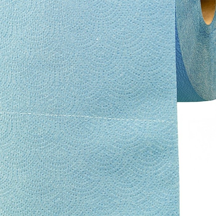 Rola Hartie Industriala Lungime 150 m, Straturi 1, Utilizare Industriala, Culoare Albastru-Consumabile Hartie