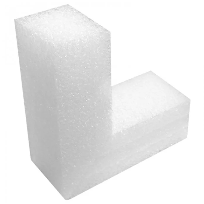 Coltar Protectie L Dimensiuni A-B-C 120 x 120 x 50 mm, Culoare Alb, Buc / Pachet 100-Polietilena Expandata, Polipropilena Si ...