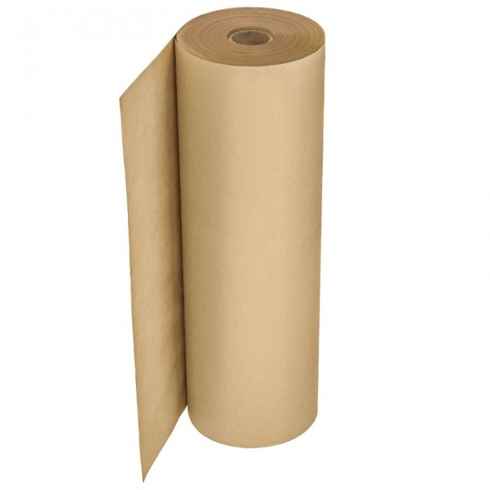 Hartie Kraft Pentru Constructii Latime 1350 mm, Densitate 80 g/mp, Greutate 25 kg/rola, Culoare Natur, Role/Pachet 1-Hartie P...