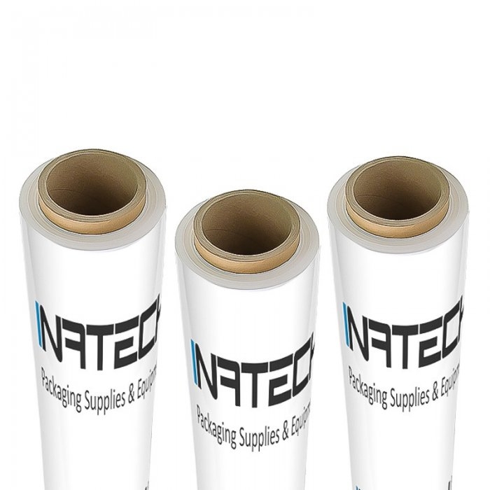 Folie Stretch Uz Manual Personalizata Latime 500 mm, Numar Culori 1/2, Grosime 23 my, Greutate 1.6 kg, Greutate Tub 0.3 kg, B...