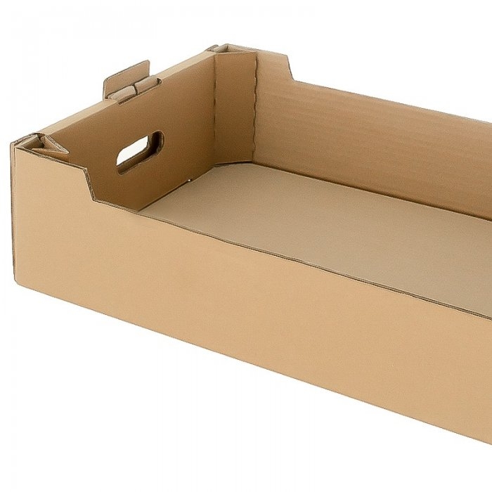 Ladite Carton Legume Si Fructe Lungime 558 mm, Latime 385 mm, Inaltime 134 mm, Culoare Natur, Tip Carton CO5-Ladite Din Carton