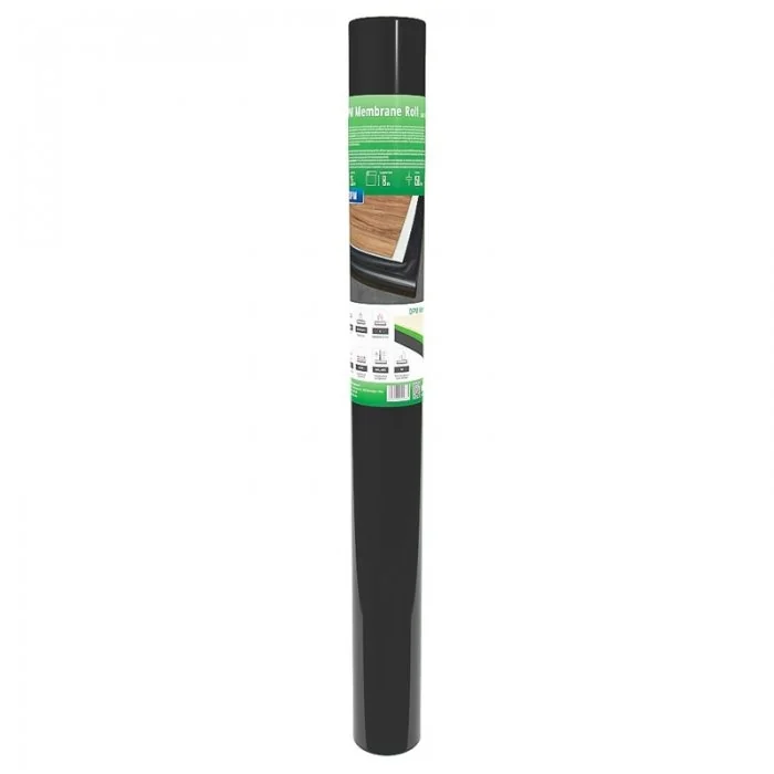 Folie Bariera De Vapori Lungime 8 m, Latime 2.5 m, Suprafata Acoperita mp 20, Grosime 150 my, Material Polietilena, Culoare N...