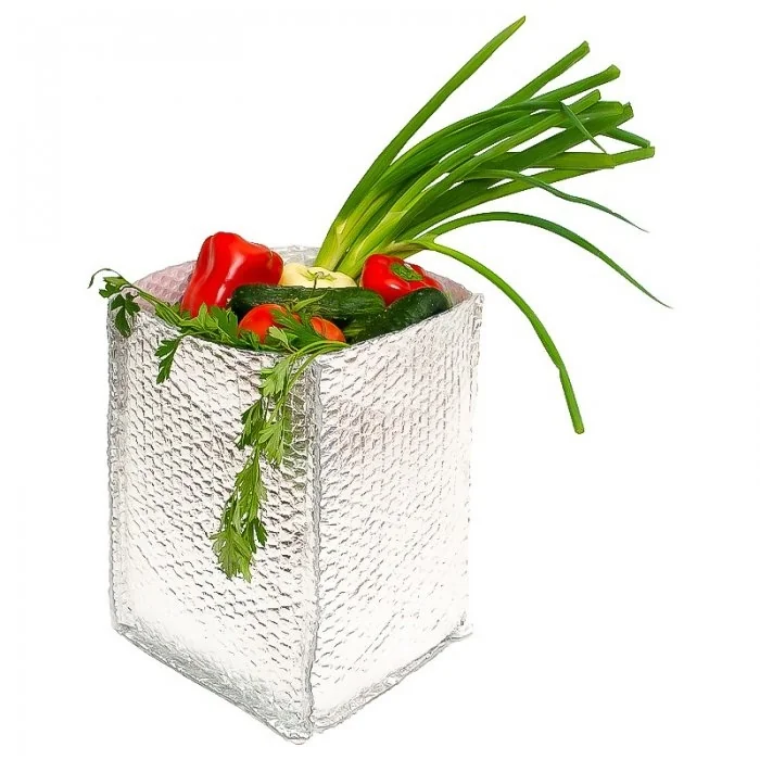 Ambalaj Termoizolant Cutii Dimensiuni mm (L × l × h) 380 x 250 x 450, Culoare Argintiu-Pungi Termoizolante