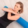 Rola De Spuma Pentru Pilates Lungime 900 mm, Diametru 150 mm, Culoare Albastru-Sport Si Agrement