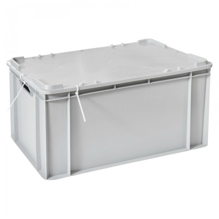Capac Pentru Euro Container, 600 x 400 x 30 mm Dimensiuni 600x400x30 mm, Material PP Natur, Compatibil Lada Plastic, Culoare ...