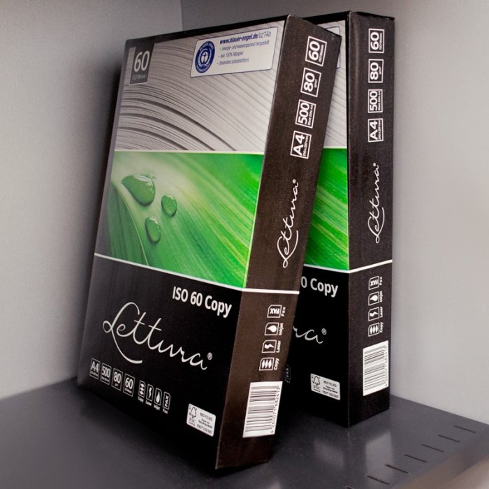 Hartie Copiator Reciclata A4 Lettura, 80g/mp, 500 coli/top Format A4, Denumire Lettura, Hartie Reciclata DA, Dimensiuni 210 x...