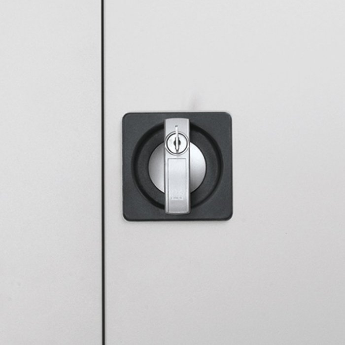 Dulap metalic CEHA, Gri, 92 x 42 x 195 cm Latime 920 mm, Adancime 420 mm, Inaltime 1950 mm, Numar Polite 4, Greutate maxima/p...