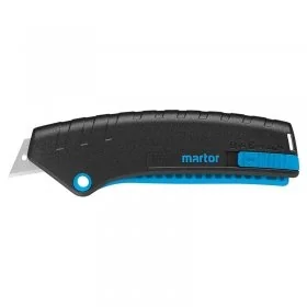 Cutter De Siguranta SECUNORM MIZAR Lungime 139 mm, Latime 50.5 mm, Grosime 15.6 mm, Lama Metal, Culoare Negru, Suport Plastic...