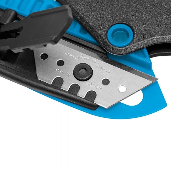 Cutter De Siguranta SECUNORM MIZAR Lungime 139 mm, Latime 50.5 mm, Grosime 15.6 mm, Lama Metal, Culoare Negru, Suport Plastic...