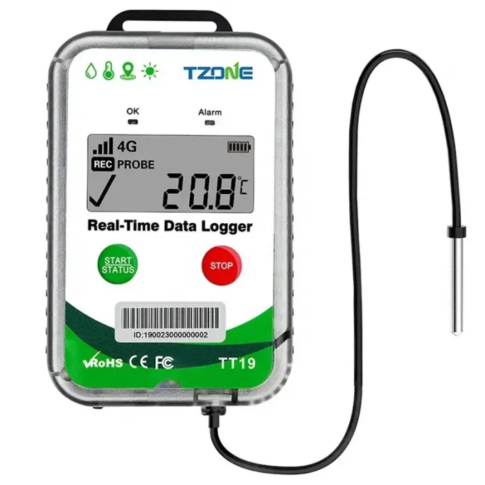 Termometru Digital TT19EX - Monitorizare Temperatura Dimensiuni 100 X 66 X 29 mm-Termometre Digitale Pentru Monitorizarea Tem...