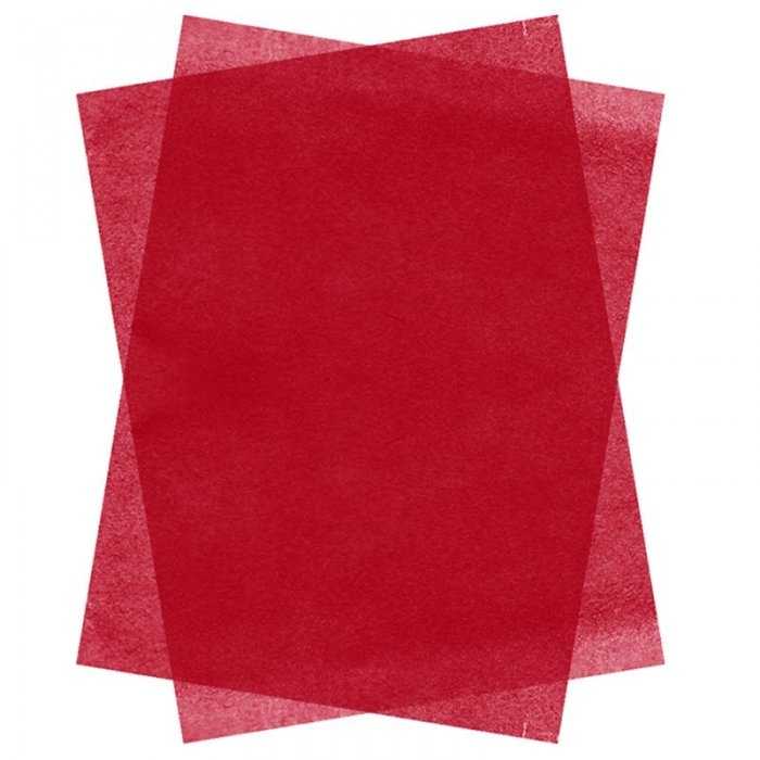 Pachet Cutie Cadouri Cu Autoformare 241 x 166 x 94 mm + Hartie De Matase Rosu-Pachete PROMO