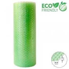 Folie Cu Bule Mari Eco Friendly Latime 600 mm, Lungime 25 m, Grosime 120 my, Culoare Verde-Folie Cu Bule De Aer Mari