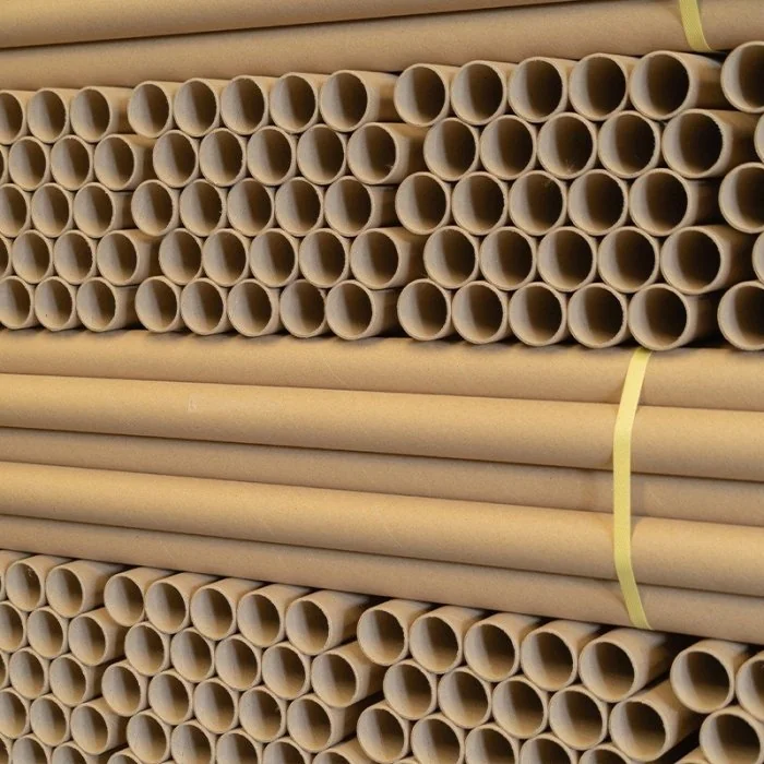 Tub Din Carton Lungime 1000 mm, Diametru Interior 76 mm, Grosime 1.5 mm, Culoare Natur, Buc / Palet 1-Tuburi Din Carton